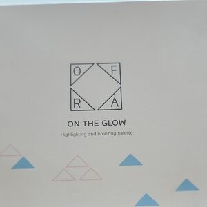 OFRA On The Glow Palette with Pink and Blue Accents